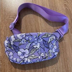 Vera Bradley Floral Purple Women's Accessory Bag